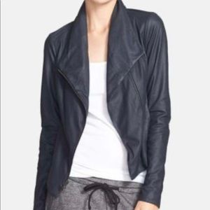 Vince Scuba Leather Jacket